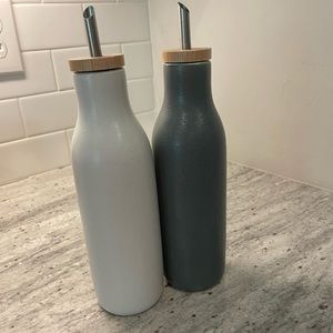 Oil & vinegar ceramic bottles